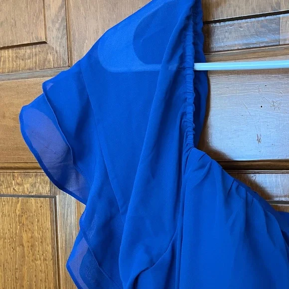 JJs House Royal Blue Maxi Dress wedding - Picture 7 of 9